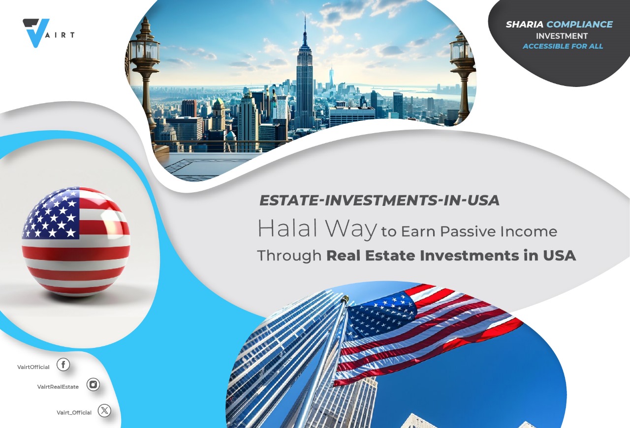 Halal Way to Earn Passive Income Through Real Estate Investments in USA