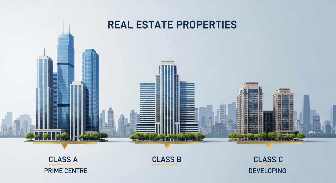 Class A, B, and C Properties: Real Estate Investment with Vairt