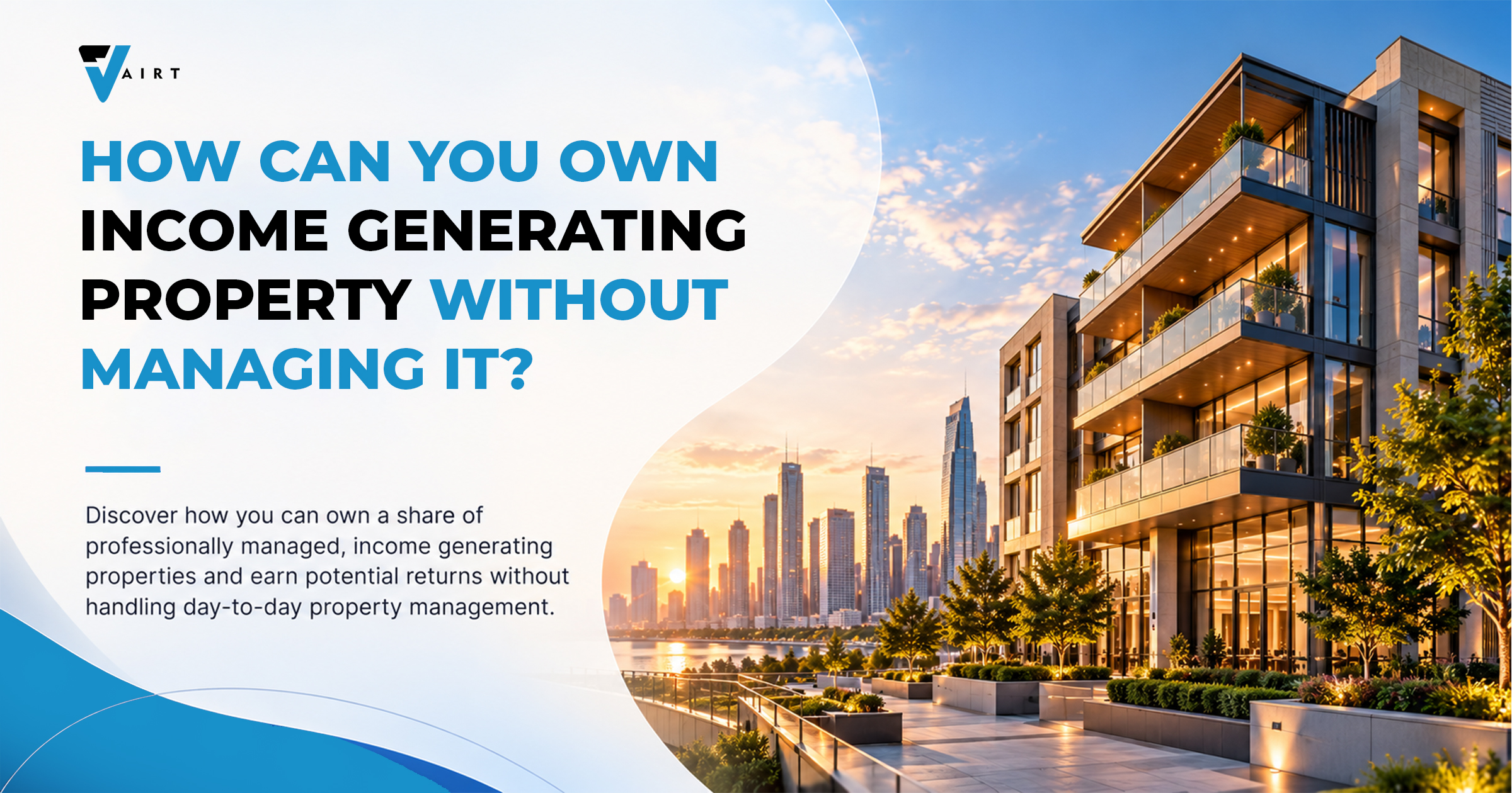 How Can You Own Income Generating Property Without Managing It?