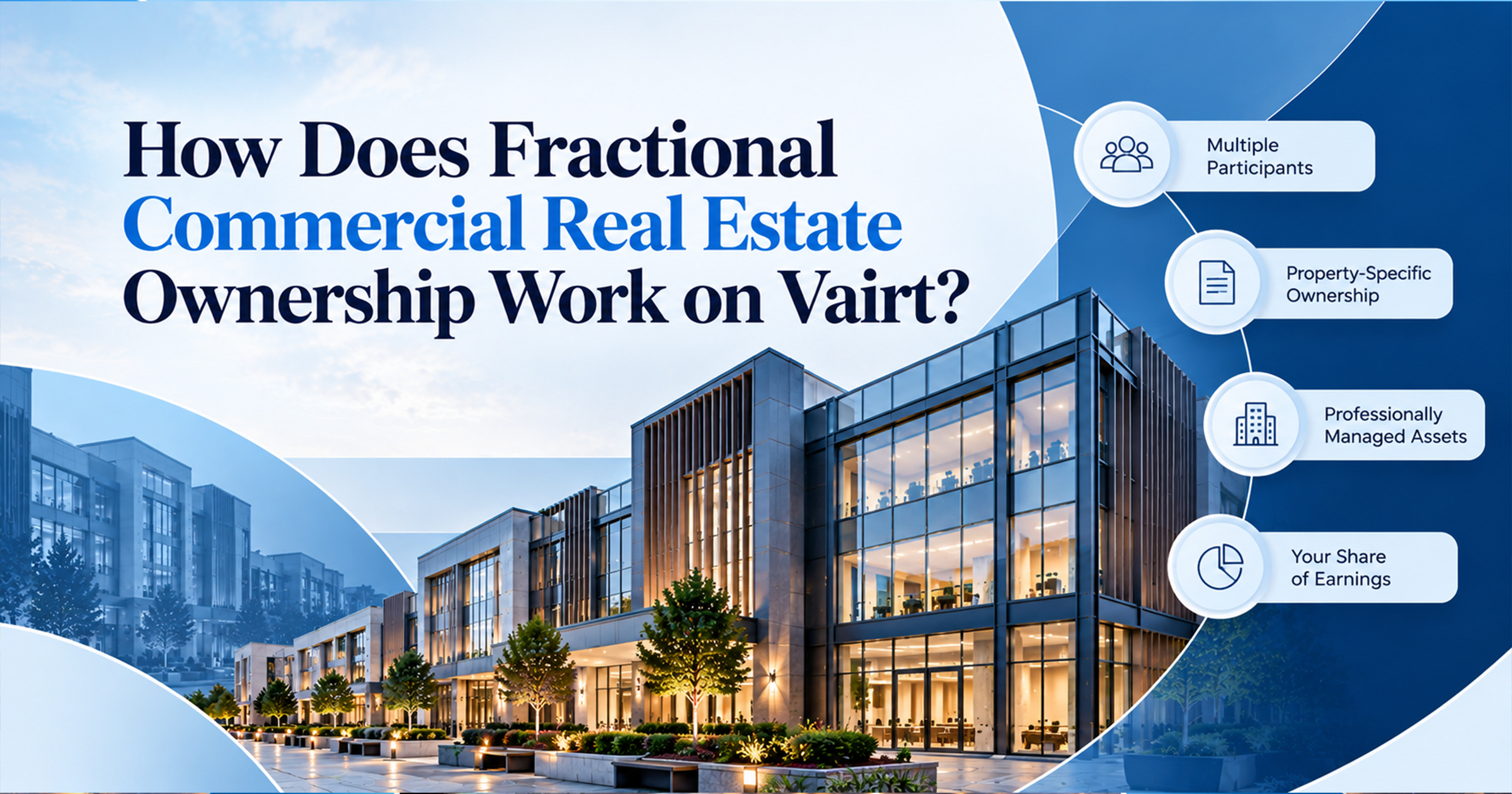 How Does Fractional Commercial Real Estate Ownership Work on Vairt?