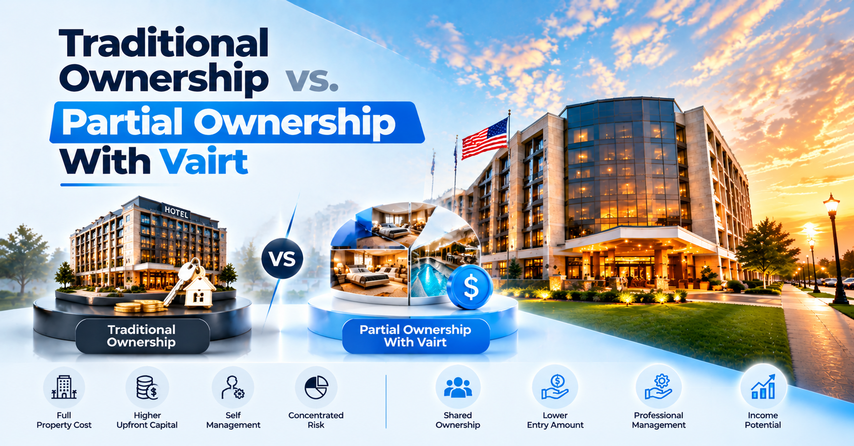 Traditional Ownership vs. Partial Ownership With Vairt