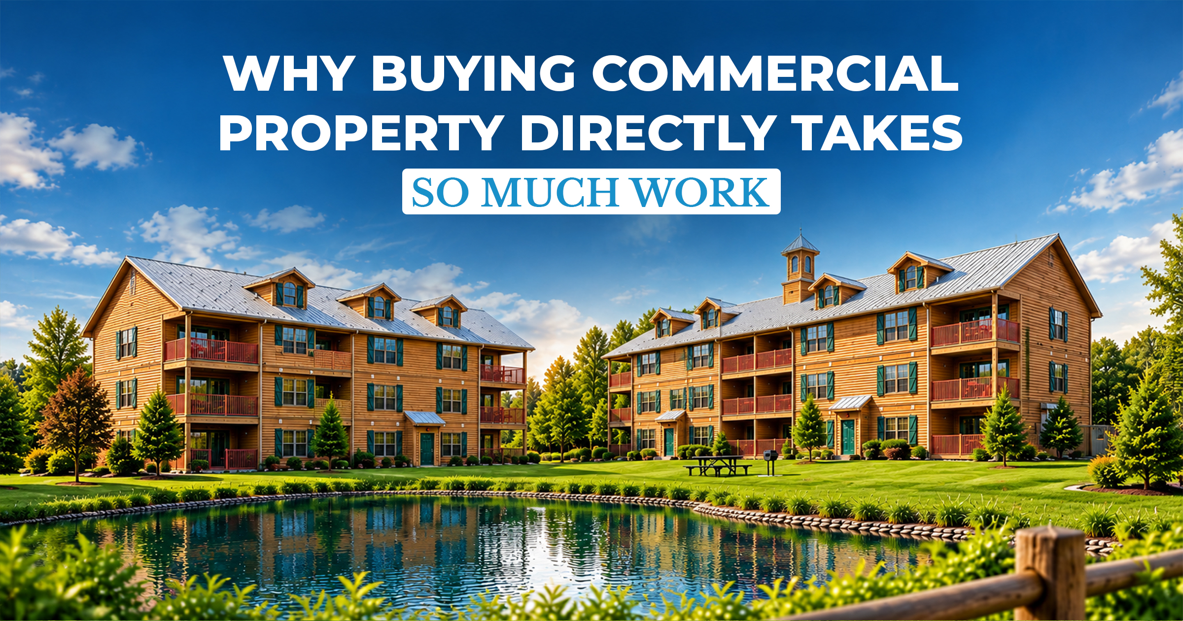 Why Buying Commercial Property Directly Takes So Much Work